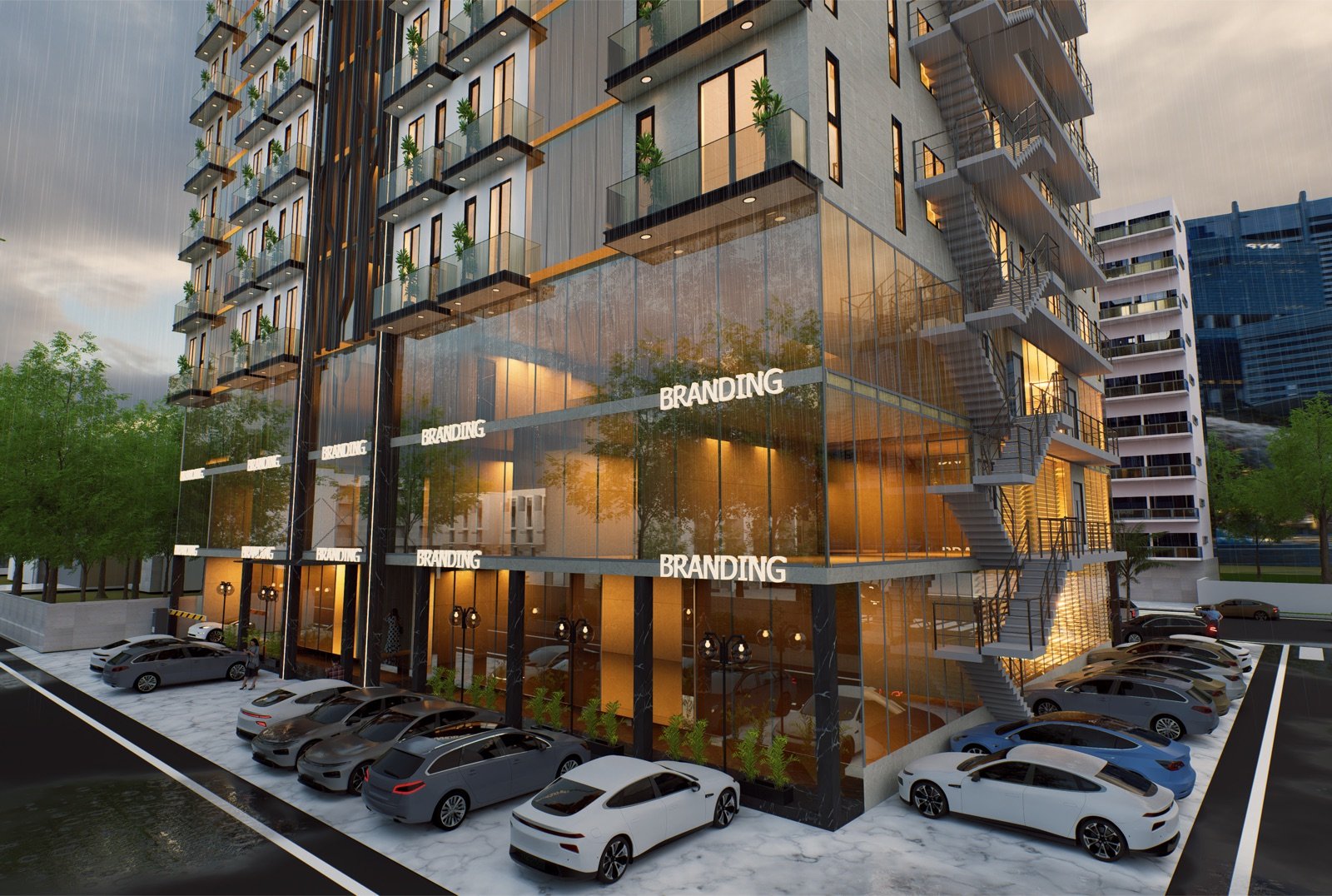 Business Bay, location context