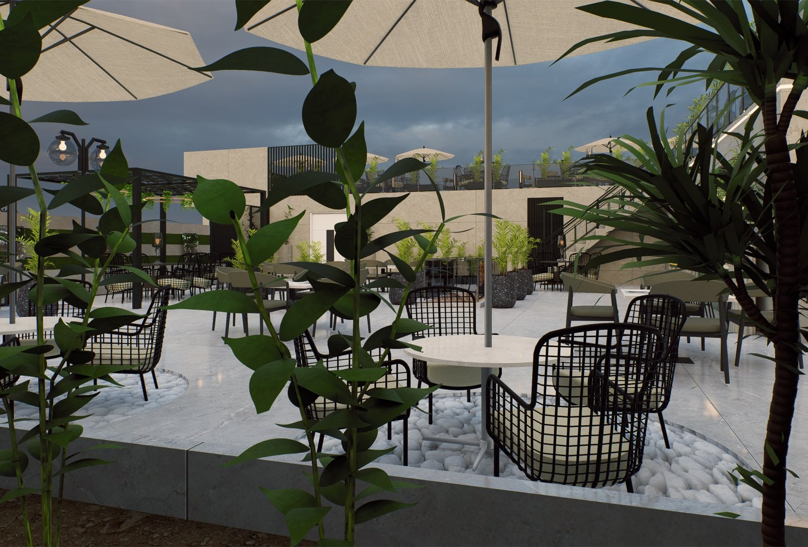 Sky lounge seating
